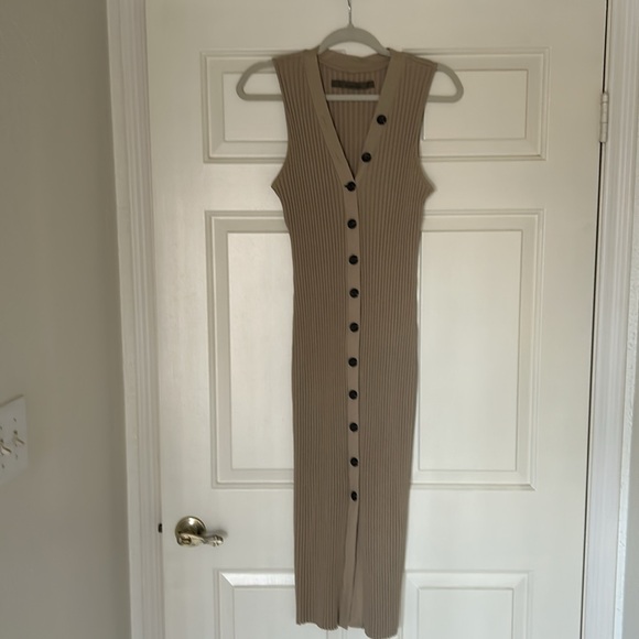 Enza Costa Ribbed Midi Dress - Picture 5 of 12